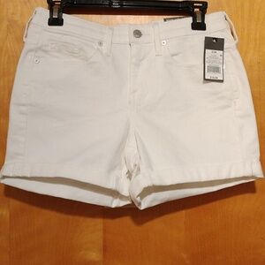 Massimo white shorts